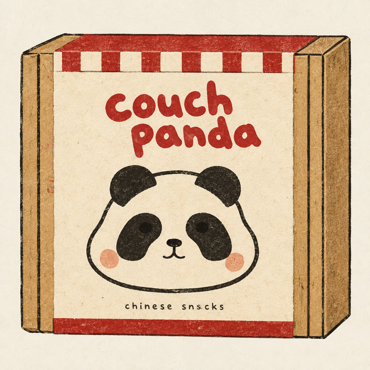 Couch Panda Sweet Box